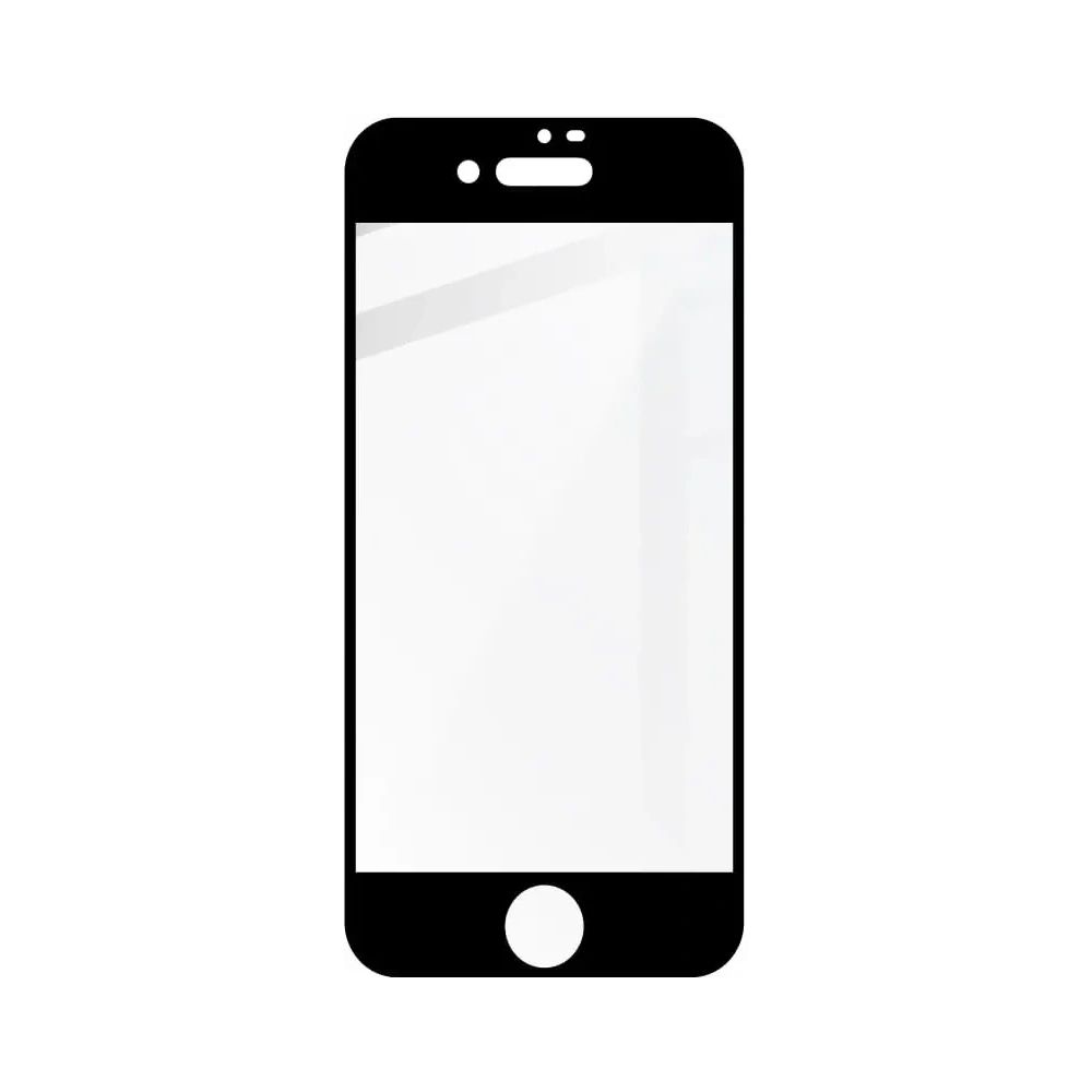 Hurtownia GSM - Bizon Glass Edge gehärtetes Glas - [2 PACK] + Linsenschutz Apple iPhone SE 2022/2020 8/7 schwarz - BIZ281 - {ean13} - Hurt