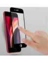 Hurtownia GSM - Bizon Glass Edge gehärtetes Glas - [2 PACK] + Linsenschutz Apple iPhone SE 2022/2020 8/7 schwarz - BIZ281 - {ean13} - Hurt