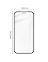 Hurtownia GSM - Bizon Glass Edge sticlă securizată - [2 PACHET] + protecție pentru lentile Apple iPhone Xs / X negru - BIZ283 - {ean13} - Hurt