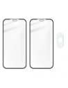 Hurtownia GSM - Bizon Glass Edge sticlă securizată - [2 PACHET] + protecție pentru lentile Apple iPhone Xs / X negru - BIZ283 - {ean13} - Hurt