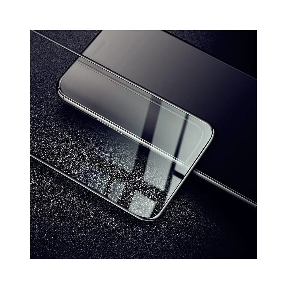 Hurtownia GSM - Bizon Glass Edge sticlă securizată - [2 PACHET] + protecție pentru lentile Apple iPhone Xs / X negru - BIZ283 - {ean13} - Hurt