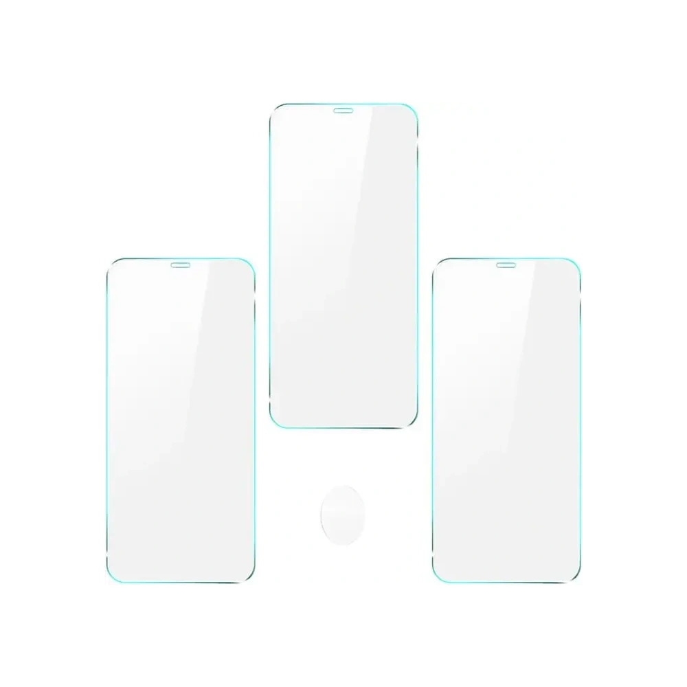 Hurtownia GSM - Bizon Glass Klarglas gehärtetes Glas - 3 Stück + Linsenglas Apple iPhone Xr - BIZ286 - {ean13} - Hurt
