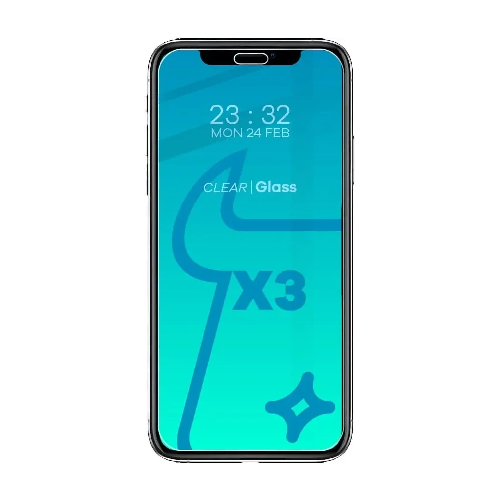 Hurtownia GSM - Bizon Glass Clear sticlă temperată - 3 buc. + sticlă lentilă Apple iPhone Xs - BIZ287 - {ean13} - Hurt