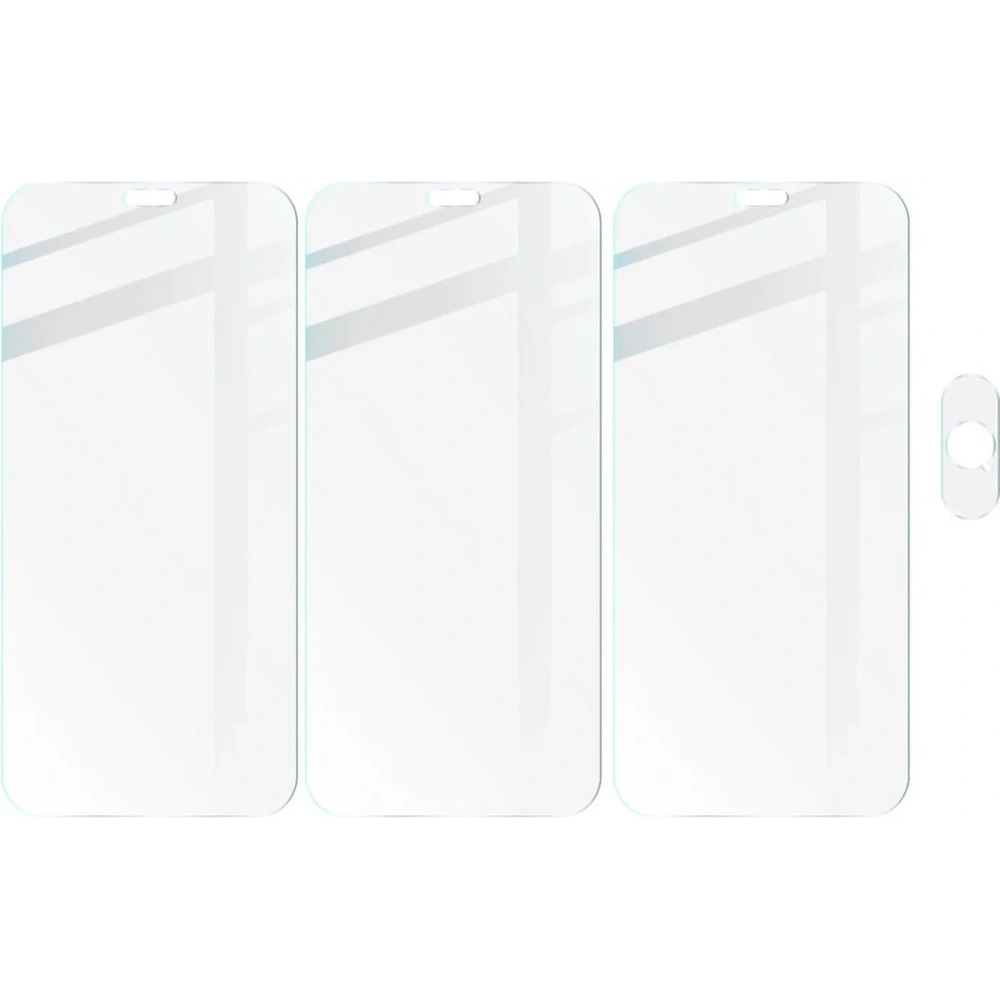 Hurtownia GSM - Bizon Glass Clear sticlă temperată - 3 buc. + sticlă lentilă Apple iPhone Xs - BIZ287 - {ean13} - Hurt
