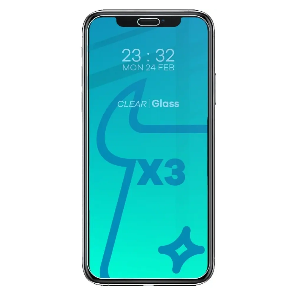 Wholesale Bizon Glass Clear tempered glass - 3 pcs. + lens glass Apple iPhone Xs Max - BIZ288 - {ean13} - Hurt