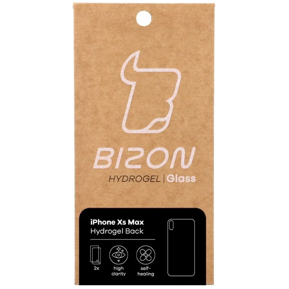 Wholesale Bizon Glass Hydrogel Apple iPhone Xs Max [2 PACK] - BIZ290 - {ean13} - Hurt