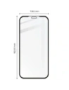 Hurtownia GSM - Bizon Glass Edge CF sticlă temperată - [2 PACK] + protecție pentru lentile Apple iPhone Xs Max negru - BIZ291 - {ean13} - Hurt