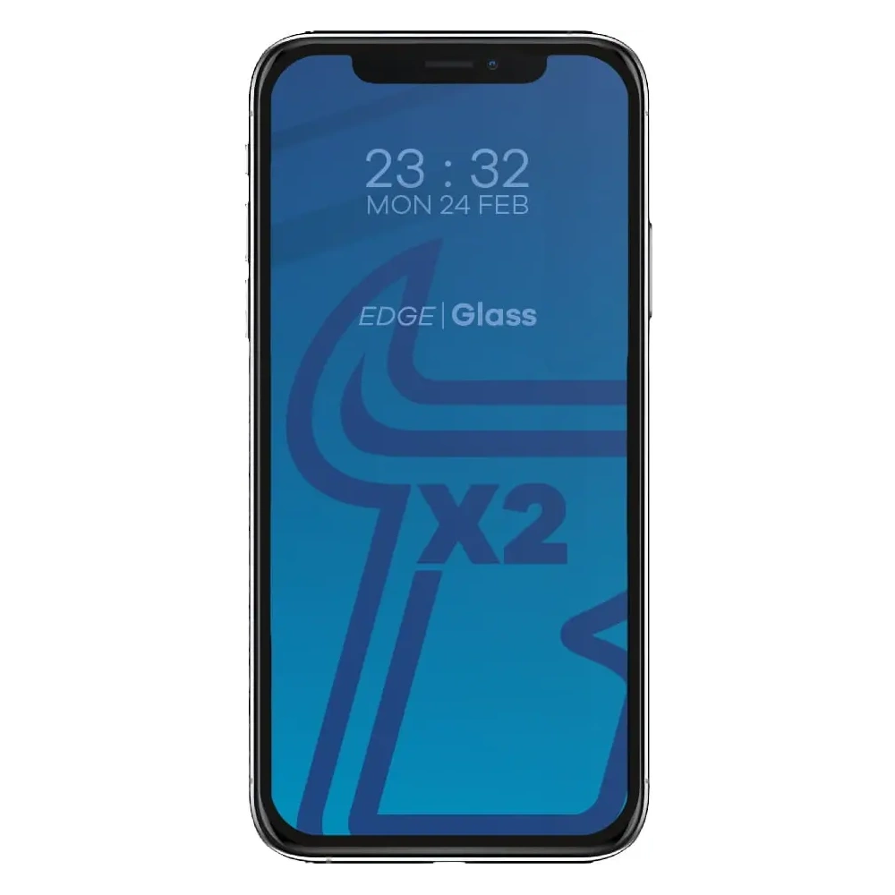 Hurtownia GSM - Bizon Glass Edge CF sticlă temperată - [2 PACK] + protecție pentru lentile Apple iPhone Xs Max negru - BIZ291 - {ean13} - Hurt