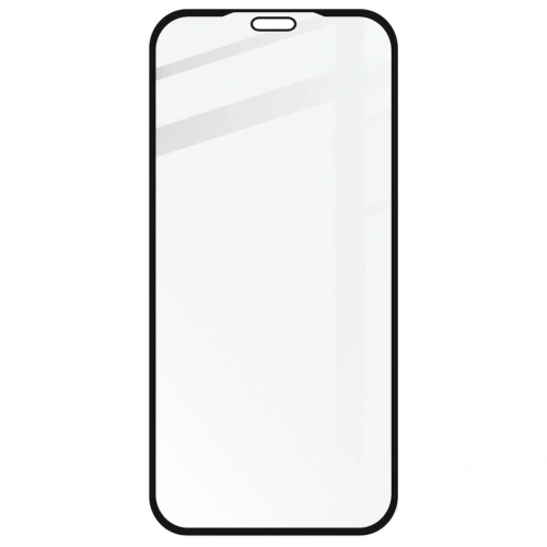 Szkło hartowane Bizon Glass Edge CF - [2 PACK] + ochrona na obiektyw Apple iPhone Xs Max czarne