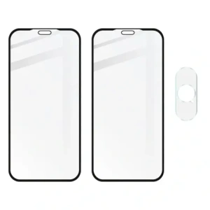 Hurtownia GSM - Tvrdé sklo Bizon Glass Edge CF - [2 PACK] + ochrana na objektiv Apple iPhone Xs Max černé - BIZ291 - {ean13} - Hurt