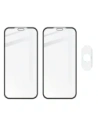 Hurtownia GSM - Bizon Glass Edge CF sticlă temperată - [2 PACK] + protecție pentru lentile Apple iPhone Xs Max negru - BIZ291 - {ean13} - Hurt