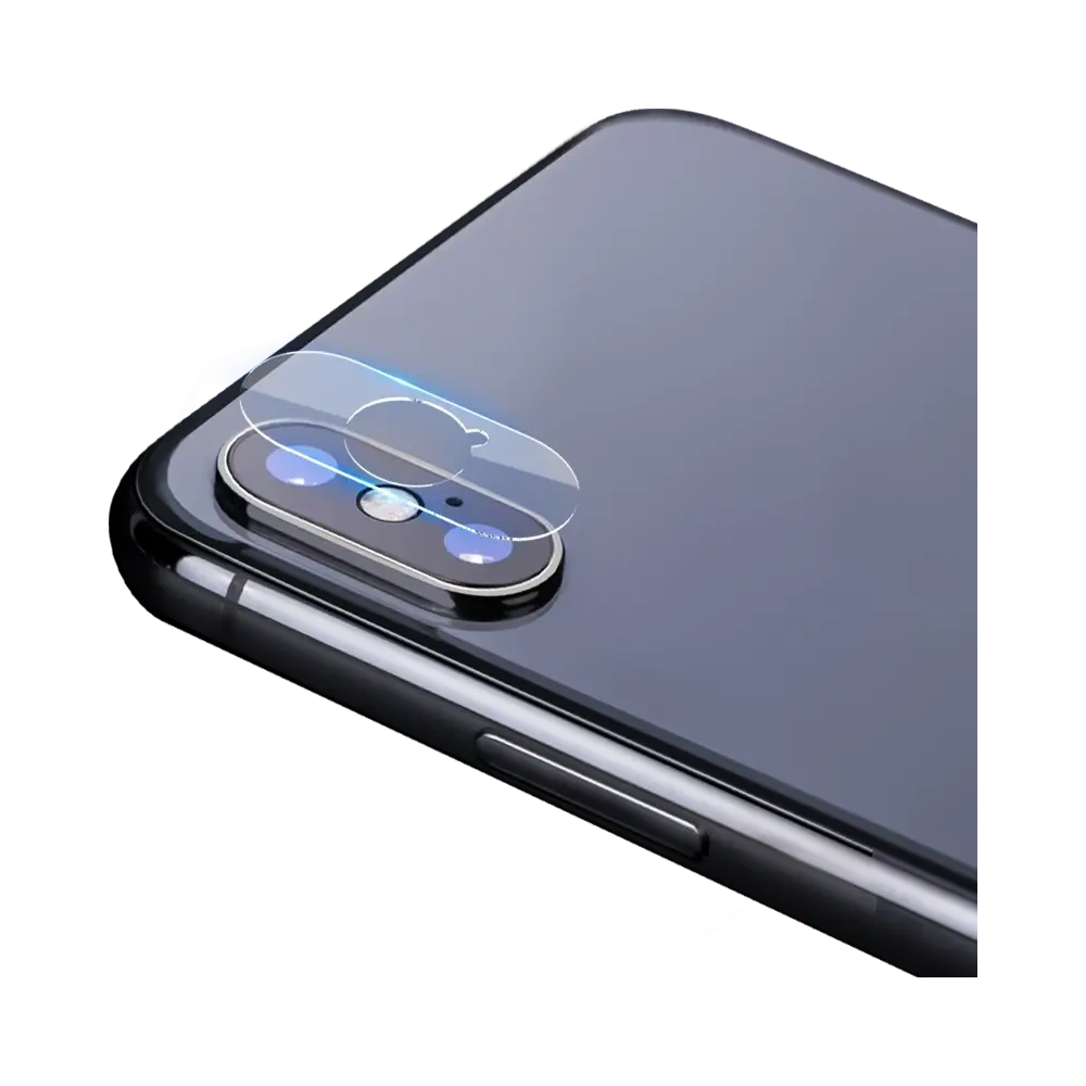 Hurtownia GSM - Bizon Glass Edge CF sticlă temperată - [2 PACK] + protecție pentru lentile Apple iPhone Xs Max negru - BIZ291 - {ean13} - Hurt