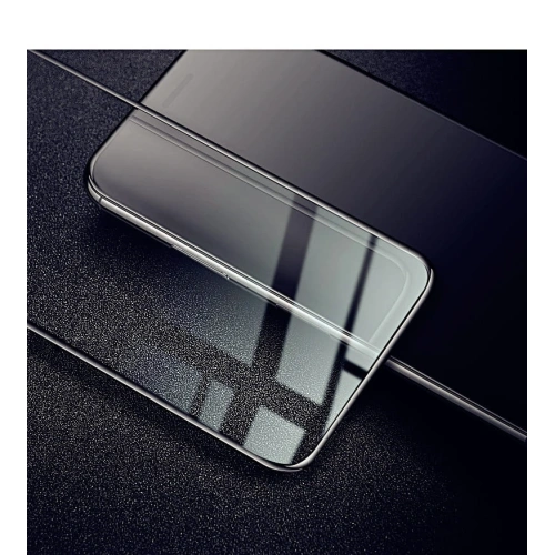 Szkło hartowane Bizon Glass Edge CF - [2 PACK] + ochrona na obiektyw Apple iPhone Xs Max czarne