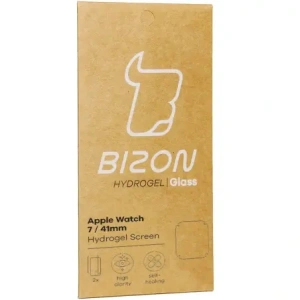 Hurtownia GSM - Folie hydrogelové na obrazovku Bizon Glass Hydrogel Apple Watch 8/7 41mm [2 PACK] - BIZ292 - {ean13} - Hurt