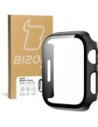 Bizon Case Case + Üveg Készlet Apple Watch 8/7 41mm fekete