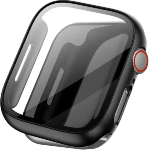 Wholesale Bizon Case Case + Glass Set Apple Watch 8/7 41mm black - BIZ293 - {ean13} - Hurt