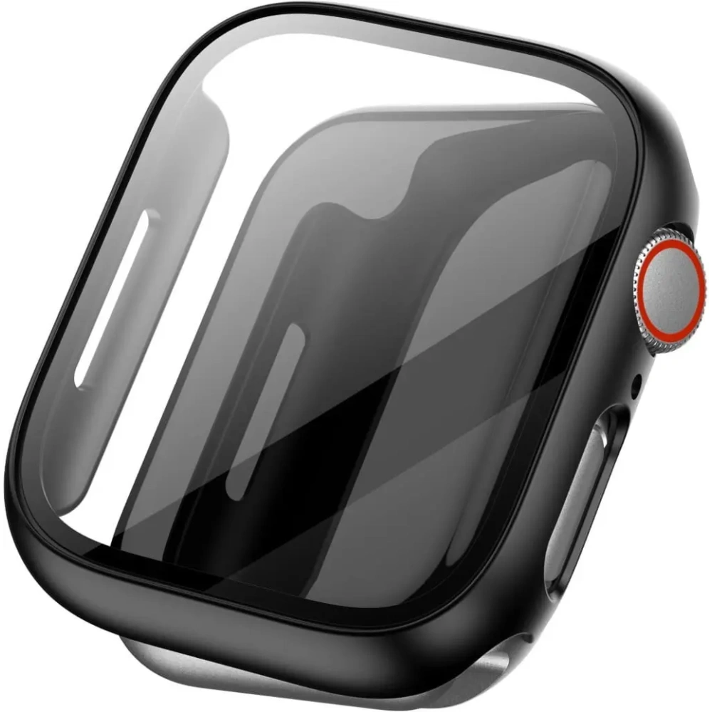 Hurtownia GSM - Bizon Case Case + Üveg Készlet Apple Watch 8/7 41mm fekete - BIZ293 - {ean13} - Hurt