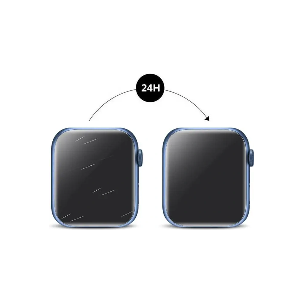 Hurtownia GSM - Bizon Glass Hydrogel v2 Apple Watch 8/7 41mm [2 PACK] - BIZ294 - {ean13} - Hurt