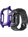 Hurtownia GSM - Etui z paskiem Bizon Strap + Case Watch Armor do Apple Watch 40 / 41mm fialové - BIZ295 - {ean13} - Hurt