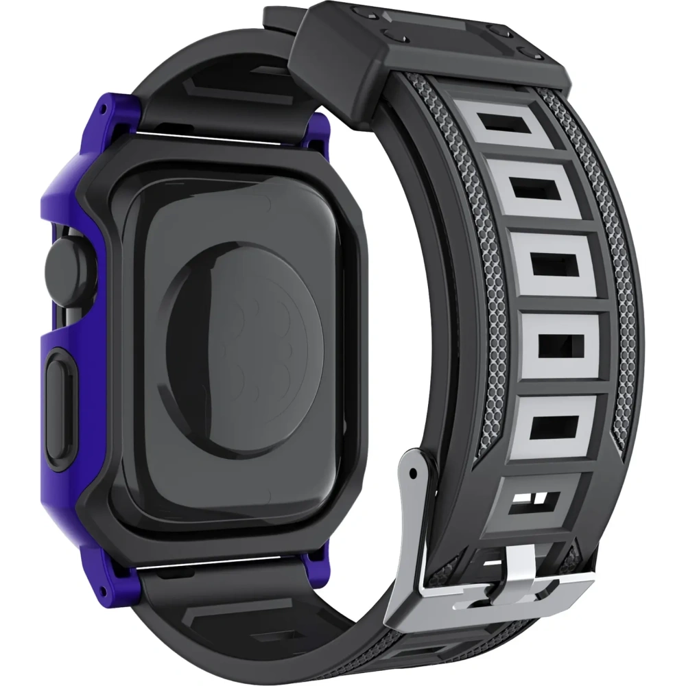 Hurtownia GSM - Etui z paskiem Bizon Strap + Case Watch Armor do Apple Watch 40 / 41mm fialové - BIZ295 - {ean13} - Hurt