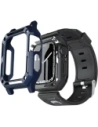 Hurtownia GSM - Bizon Strap + Case Watch Armor Apple Watch 40 / 41mm albastru închis - BIZ297 - {ean13} - Hurt