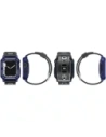 Hurtownia GSM - Bizon Strap + Case Watch Armor Apple Watch 40 / 41mm albastru închis - BIZ297 - {ean13} - Hurt