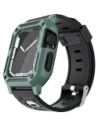 Bizon Strap + Case Watch Armor Apple Watch 40 / 41mm verde