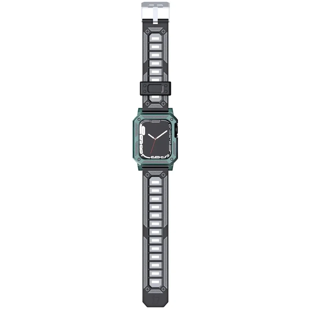 Hurtownia GSM - Bizon Strap + Case Watch Armor Apple Watch 40 / 41mm verde - BIZ298 - {ean13} - Hurt