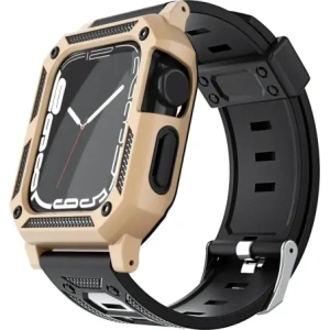 Hurtownia GSM - Bizon Strap + Case Watch Armor Apple Watch 40 / 41mm aur - BIZ299 - {ean13} - Hurt