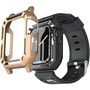 Hurtownia GSM - Bizon Strap + Case Watch Armor Apple Watch 40 / 41mm aur - BIZ299 - {ean13} - Hurt