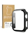 Bizon Case Case + Set de Sticlă Apple Watch 8/7 45mm negru