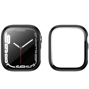 Hurtownia GSM - Etui se sklem Bizon Case Case + Glass Set Apple Watch 8/7 45mm černé - BIZ300 - {ean13} - Hurt