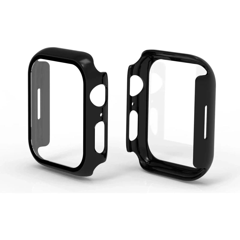Hurtownia GSM - Bizon Case Case + Glass Set Apple Watch 8/7 45mm schwarz - BIZ300 - {ean13} - Hurt