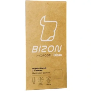 Hurtownia GSM - Bizon Glass Hydrogel v2 Apple Watch 8/7 45mm [2 PACK] - BIZ302 - {ean13} - Hurt