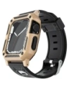 Hurtownia GSM - Bizon Strap + Case Watch Armor Apple Watch 44 / 45mm arany - BIZ306 - {ean13} - Hurt