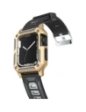 Hurtownia GSM - Bizon Strap + Case Watch Armor Apple Watch 44 / 45mm arany - BIZ306 - {ean13} - Hurt