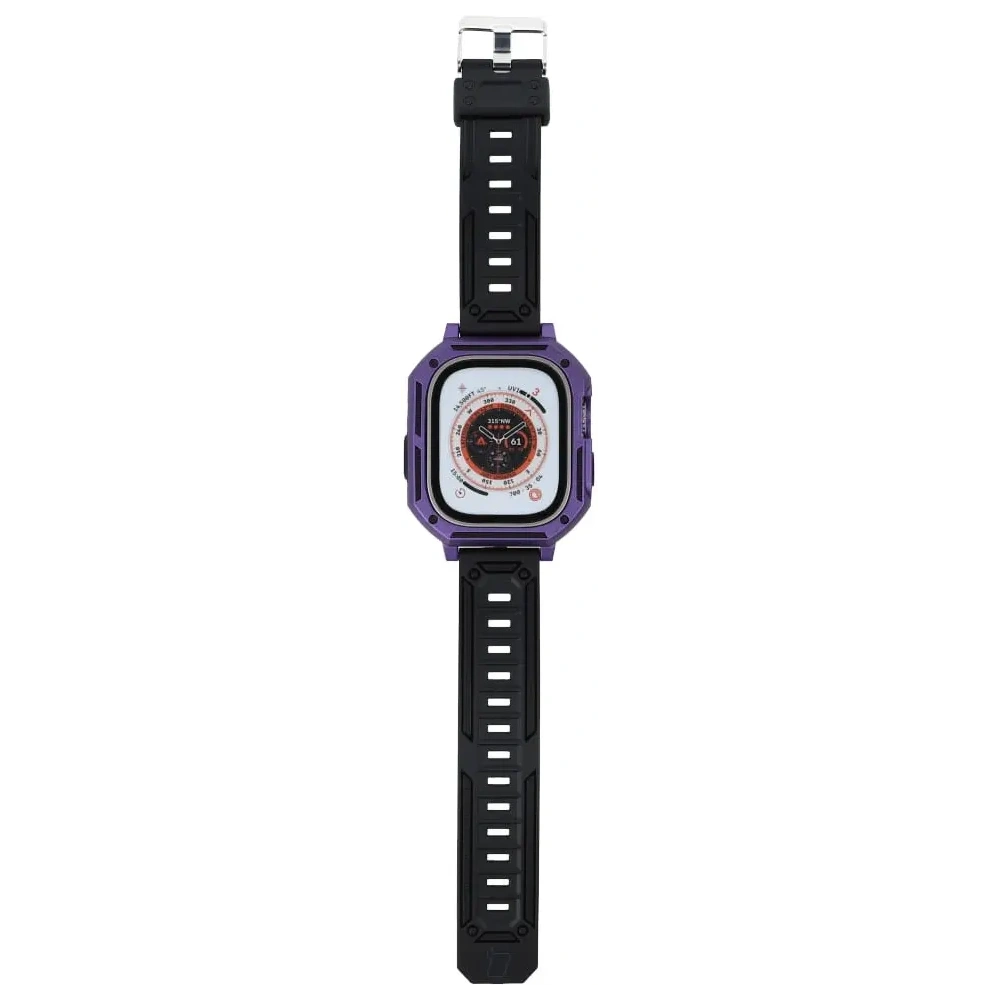 Hurtownia GSM - Bizon Strap + Case Watch Armor Apple Watch Ultra 49mm purpuriu - BIZ307 - {ean13} - Hurt