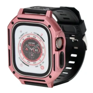 Hurtownia GSM - Bizon Strap + Case Watch Armor Apple Watch Ultra 49mm hellrosa - BIZ308 - {ean13} - Hurt