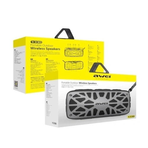 AWEI głośnik Bluetooth Y330 czarny/black