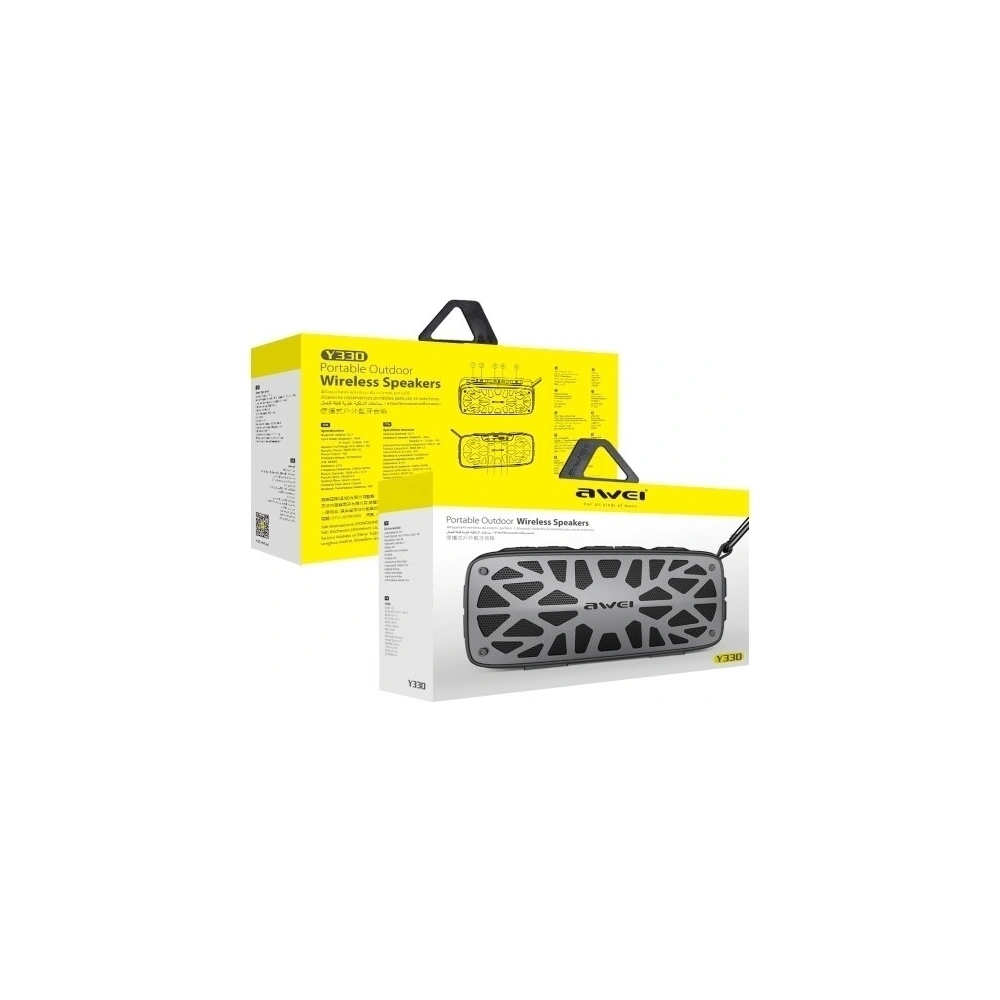 Hurtownia GSM - AWEI głośnik Bluetooth Y330 czarny/black - AWEI001BLK - {ean13} - Hurt