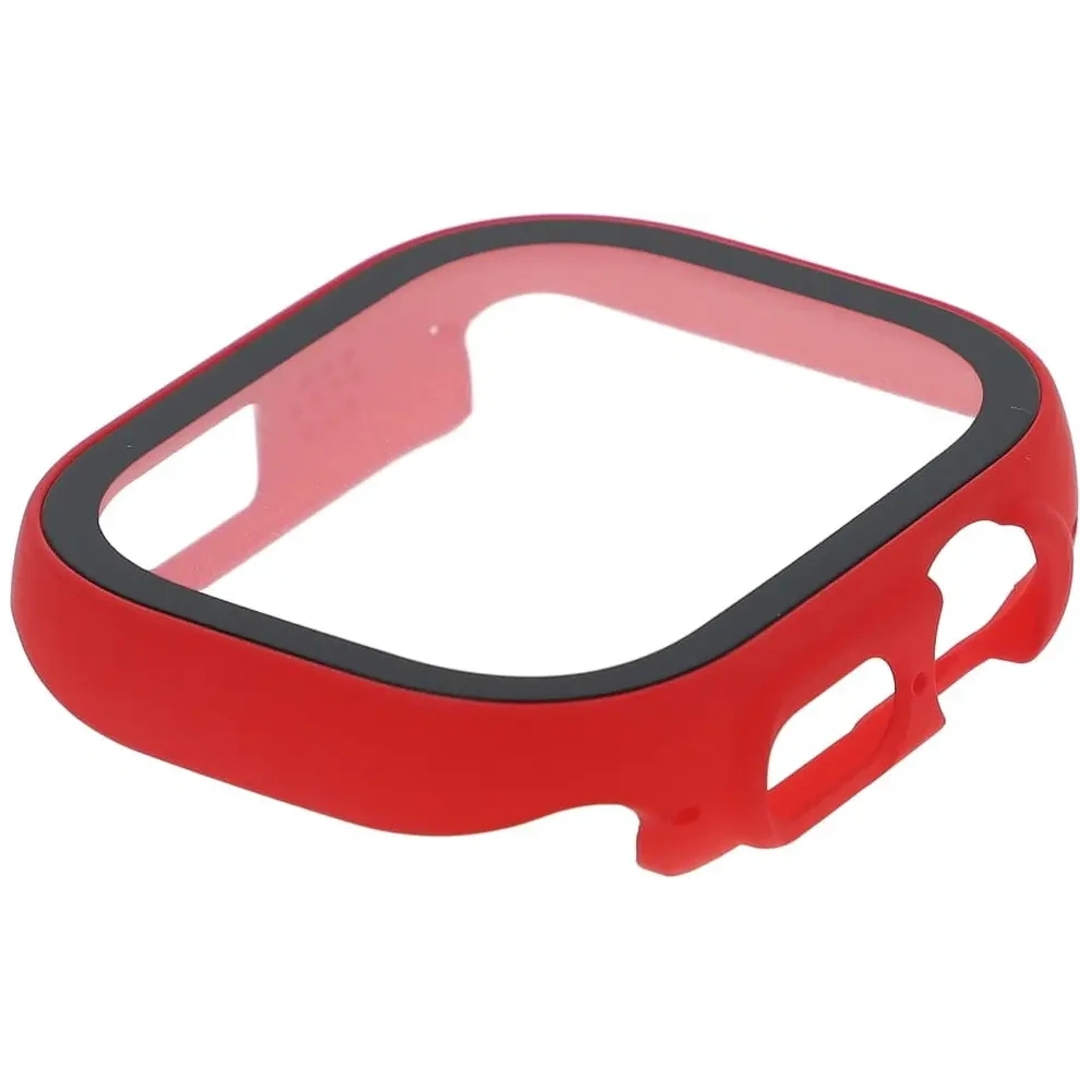 Wholesale Bizon Case+Glass Apple Watch Ultra 49mm red - BIZ312 - {ean13} - Hurt