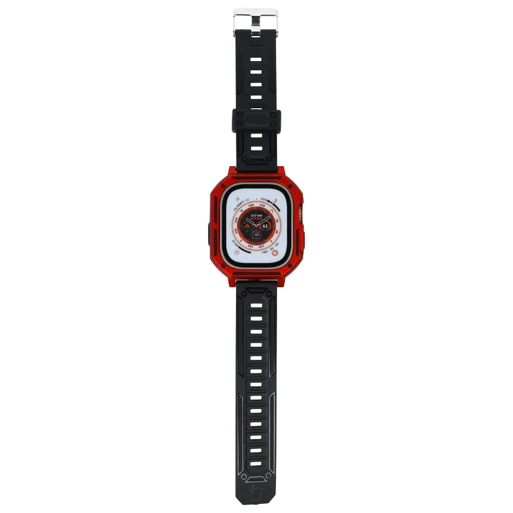 Hurtownia GSM - Bizon Strap + Case Watch Armor Apple Watch Ultra 49mm rot - BIZ313 - {ean13} - Hurt