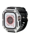 Hurtownia GSM - Bizon Strap + Case Watch Armor Apple Watch Ultra 49mm Silber - BIZ314 - {ean13} - Hurt
