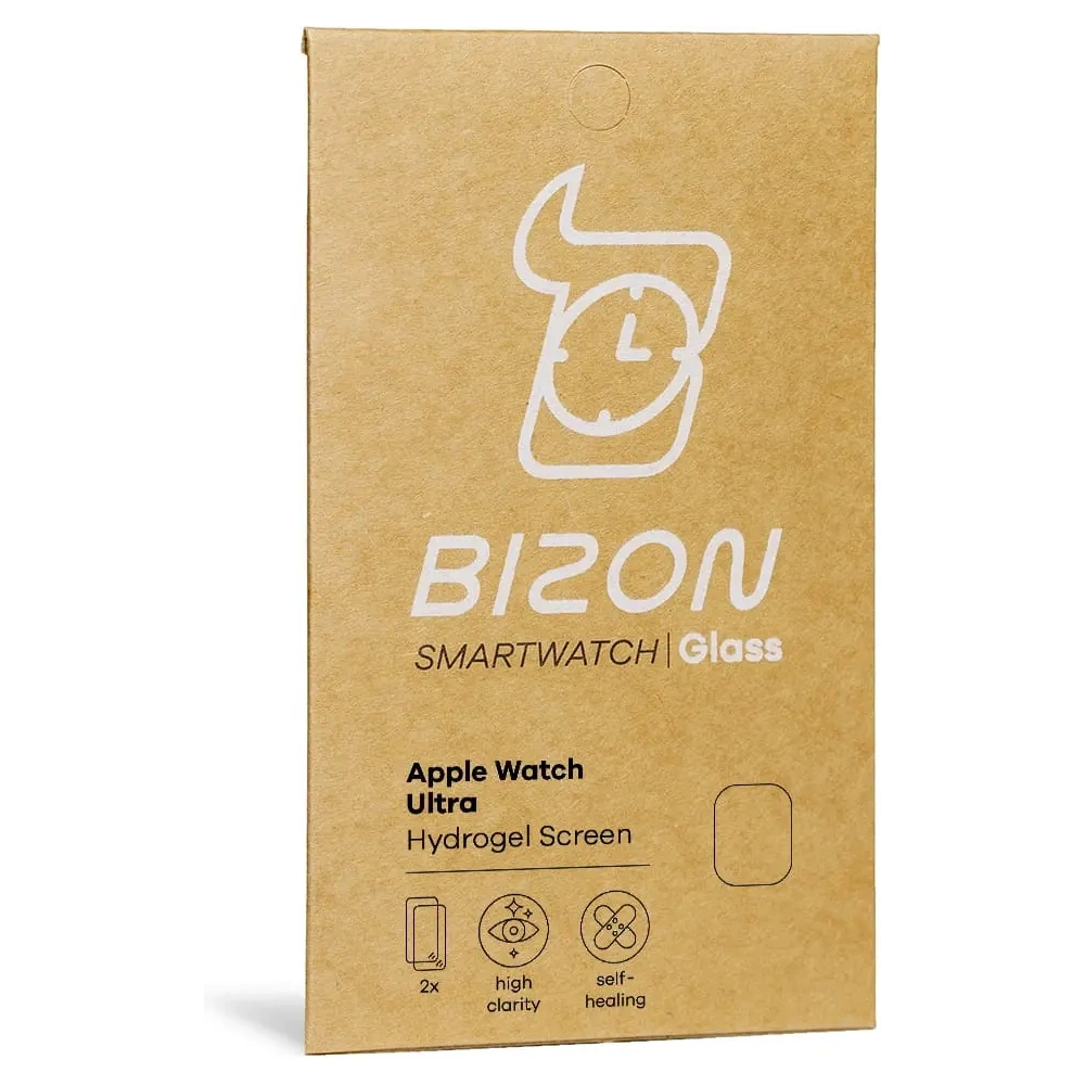 Hurtownia GSM - Bizon Glass Hydrogel Apple Uhr Ultra 49mm [2 PACK] - BIZ315 - {ean13} - Hurt