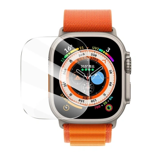 Szkło hartowane Bizon Glass Clear do Apple Watch Ultra 49mm
