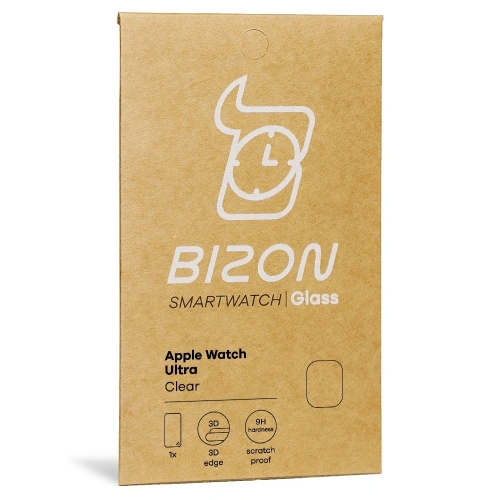 Szkło hartowane Bizon Glass Clear do Apple Watch Ultra 49mm