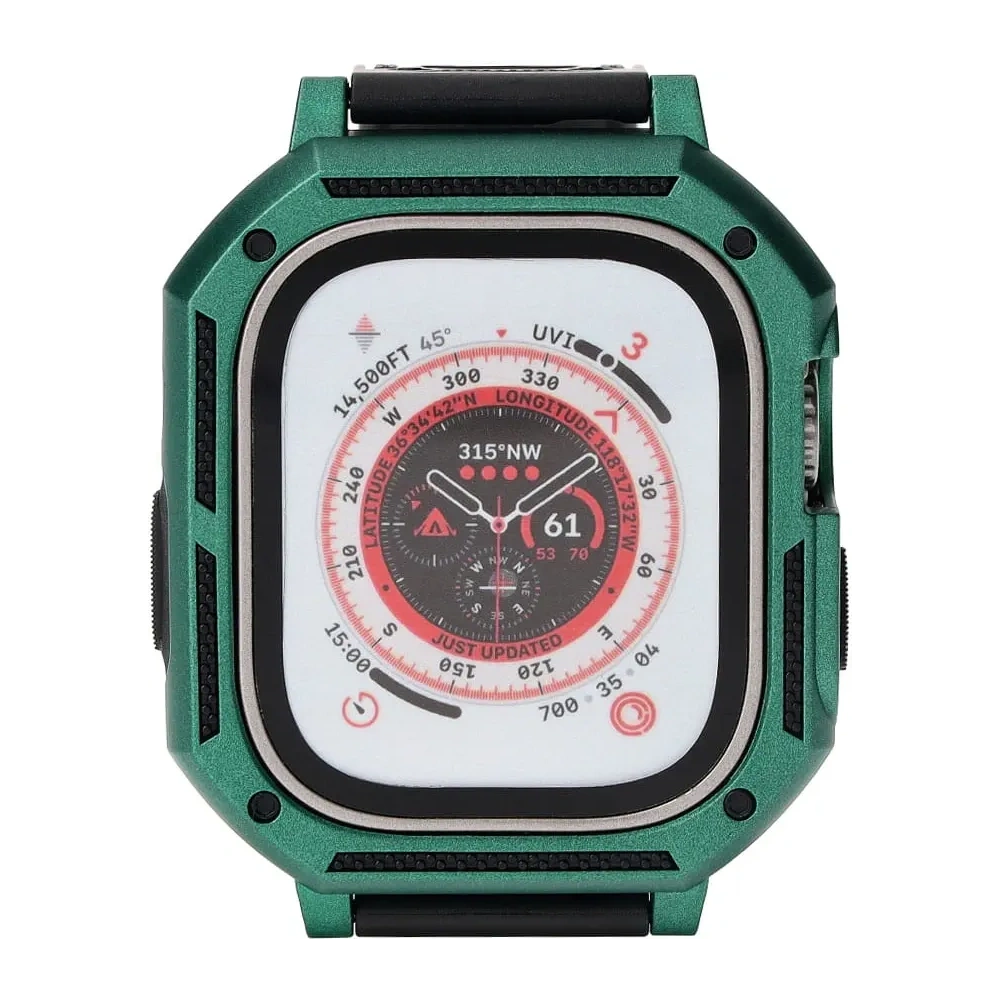 Hurtownia GSM - Bizon Strap + Case Watch Armor Apple Watch Ultra 49mm verde - BIZ319 - {ean13} - Hurt
