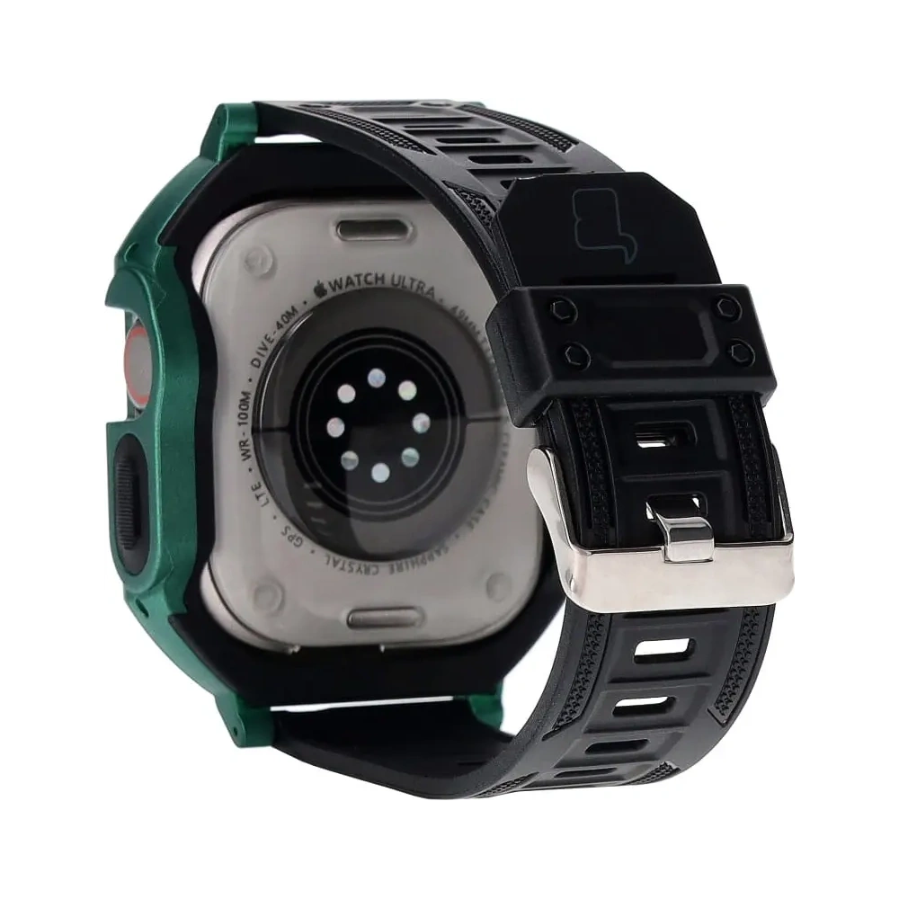 Hurtownia GSM - Bizon Strap + Case Watch Armor Apple Watch Ultra 49mm zöld - BIZ319 - {ean13} - Hurt