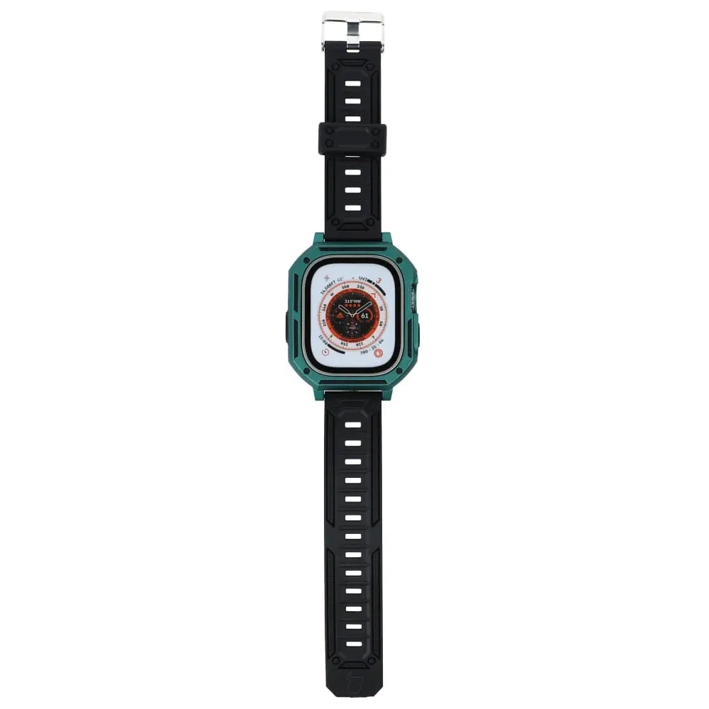 Hurtownia GSM - Bizon Strap + Case Watch Armor Apple Watch Ultra 49mm grün - BIZ319 - {ean13} - Hurt