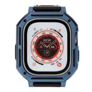 Hurtownia GSM - Bizon Strap + Case Watch Armor Apple Watch Ultra 49mm tengerészkék - BIZ320 - {ean13} - Hurt